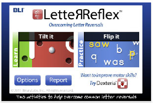We created this app which uses the accelerometer to detect tilt in the iPad
